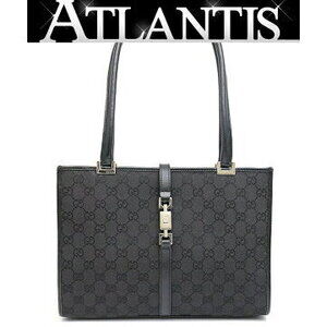 Gucci Jackie Handbag GG Black